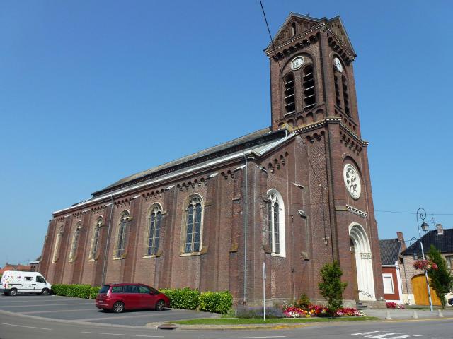 Brillon (Nord, Fr) église