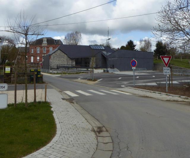 la salle des fêtes Sémeries, Nord, France.
