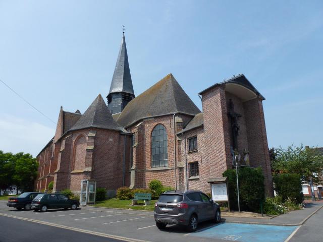Steenbecque (Nord, Fr) église Saint-Pierre