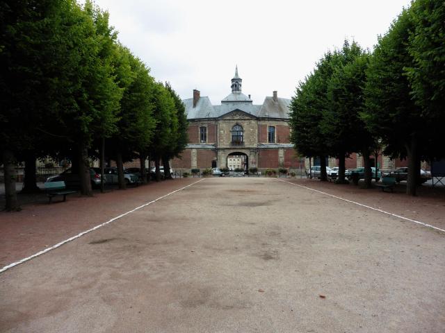 Les services municipaux de Marchiennes dans le Nord région Nord-Pas-de-Calais France.