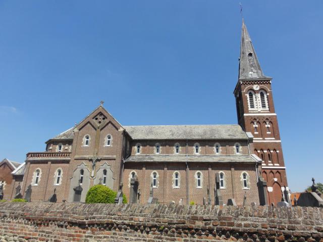 lieu représenté : église Saint-Martin de Masny