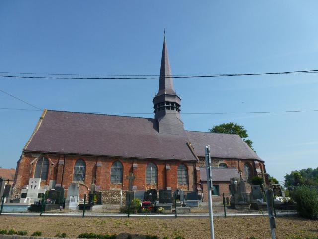 Wemaers-Cappel (Nord, Fr) église