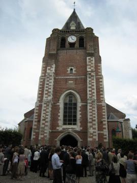 Saint-Chrysole church at Verlinghem, France