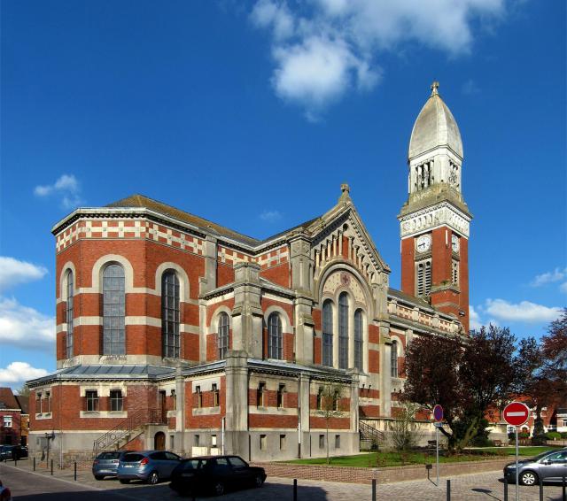 L'église de Steenwerck.