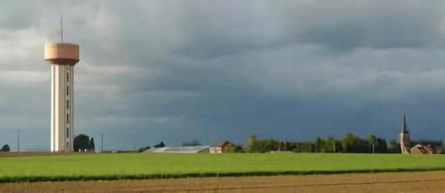 Auchy vue de la Rue du Rossignol