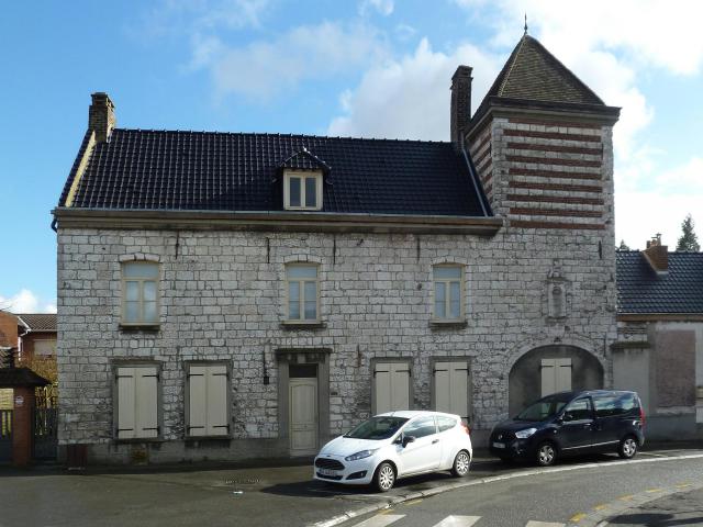 L'ancien couvent des soeurs bénédictines Templemars, Nord, Nord-Pas-de-Calais-Picardie France.