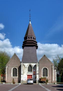 L'église Saint-Martin d'Houplin.