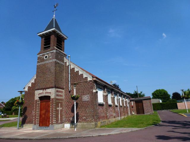 Wavrechain-sous-Denain (Nord, Fr) église
