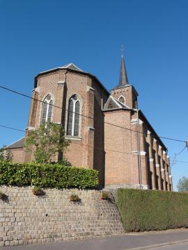 Hargnies (Nord, Fr) église, chevet