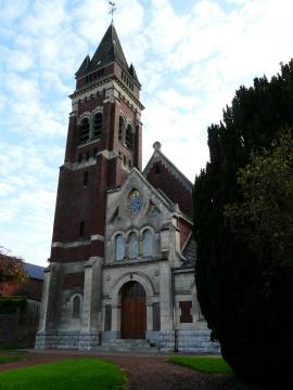 L'église de Bantouzelle (Nord, France)