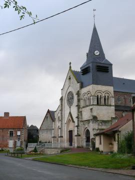 Croissy-sur-Celle : L'Église Saint-Léger