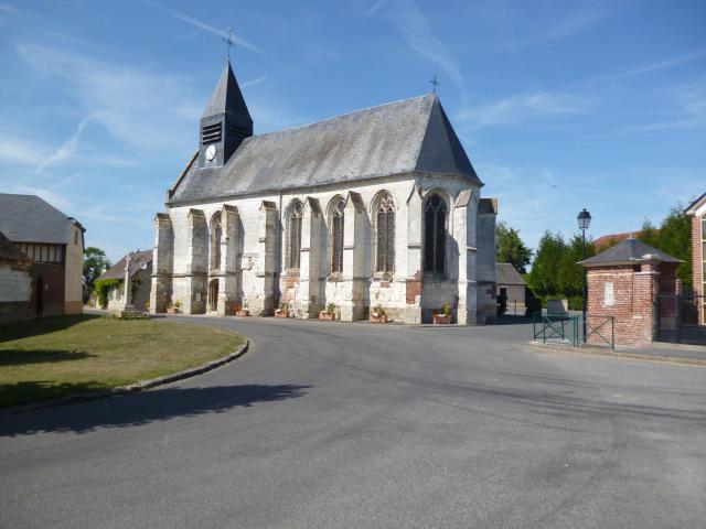 Eglise Notre-Dame-et-Saint-Samson de Quinquempoix (Oise).