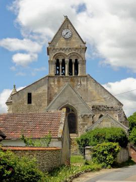 Vue depuis l'est.
