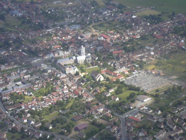 Bresles from the air...
