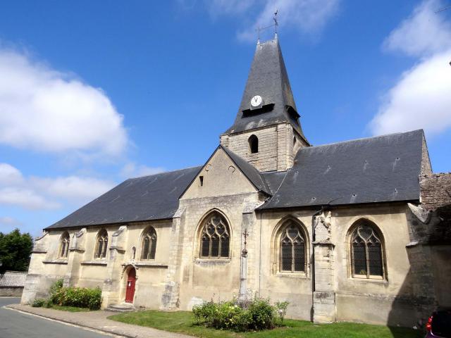 Église Saint-Germain de Boury-en-Vexin - voir titre.