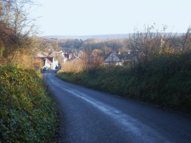 Vue du hameau de Lierval