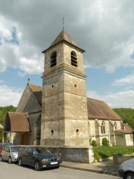 eglise de la commune de Blaincourt-lès-Précy, oise france