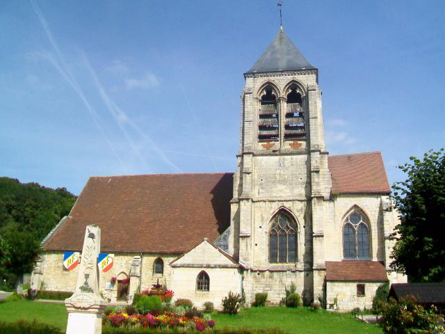 L'église Saint-Martin de Bailleval.