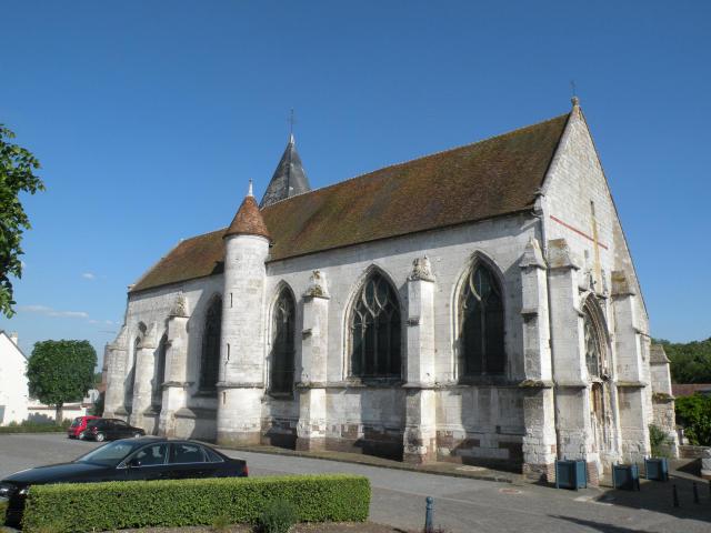 église d'Allonne, Oise, France