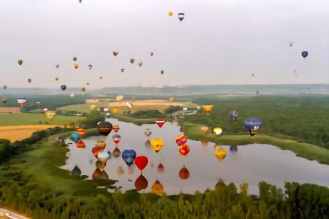 Splash and Dash at Metz balloon festival.