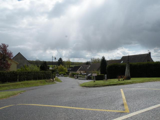 entrée du village de Senots