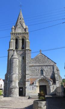 Vue générale de l'église