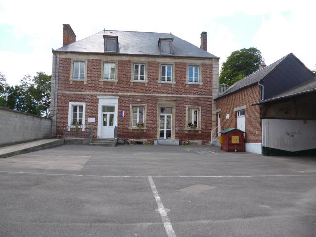 Ecole de la commune de Chepoix (Oise).