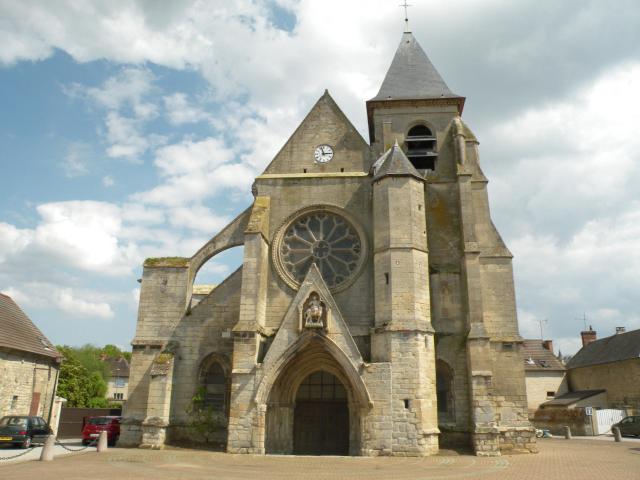 Église de Cires-lès-Mello, Oise, France