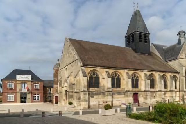 L'église Saint-Georges Chevriéres