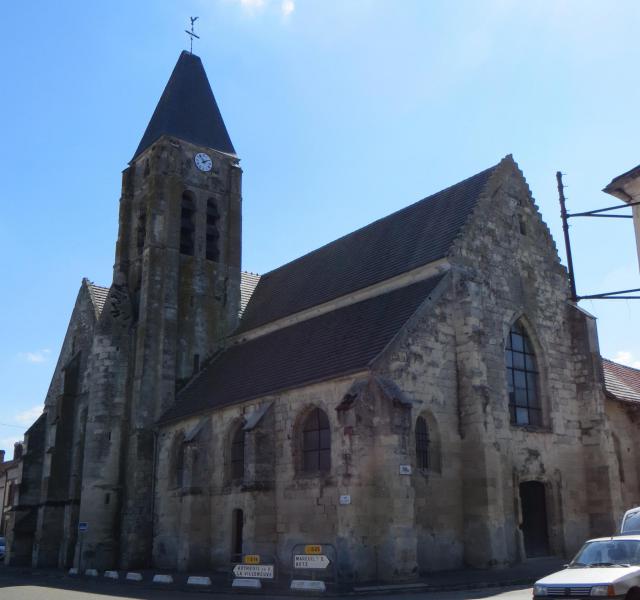 Vue générale de l'église