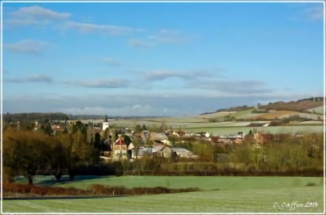 Goincourt, un froid matin d'hiver