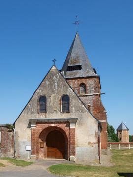 Fontaine-Lavaganne (Oise, France) ; église.