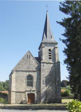 église Saint-Barthélémy de Mortefontaine, Oise.