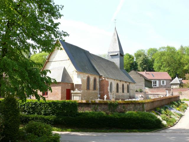 Oursel-Maison (Oise - Picardie - France) : Église Saint-Nicolas et Saint-Blaise