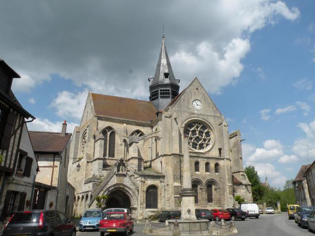 eglise de mello, oise, france