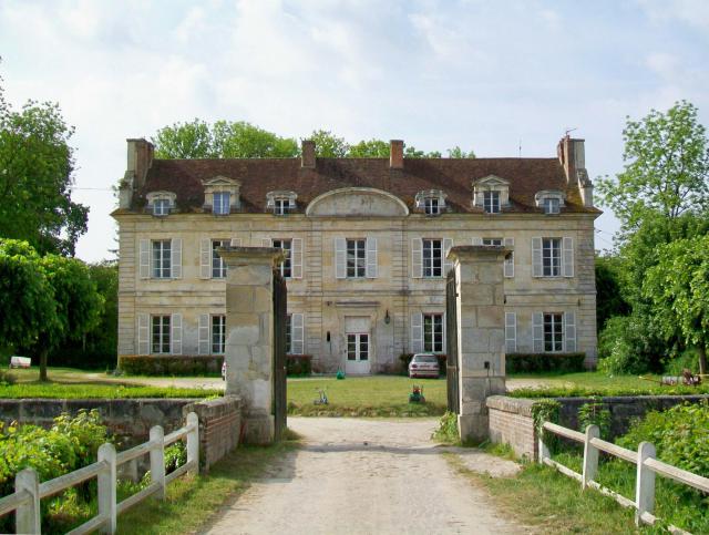 Le château de Coye-la-Forêt, façade nord des années 1760/70.