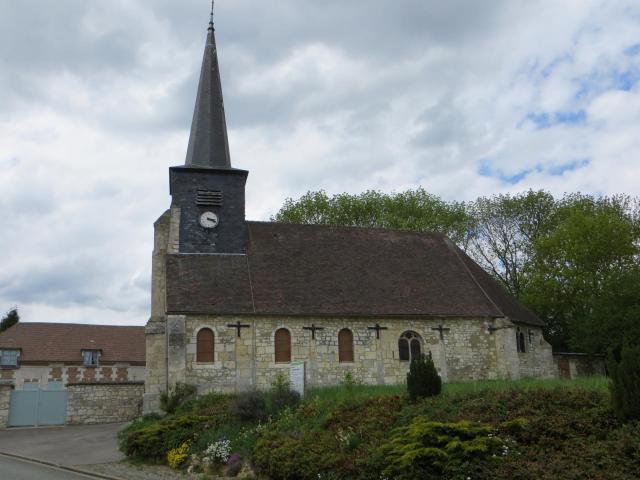 Vue générale de l'église