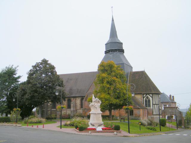 Ons-en-Bray, Oise, Fr, église Saint-Denis.