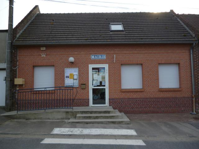 Mairie de la commune du Mesnil-Saint-Firmin (Oise).