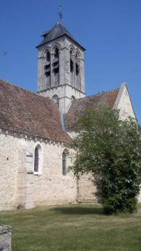 Eglise de Fay les Etangs, Oise.