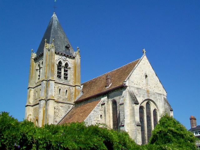 L'église Saint-Martin depuis l'est.