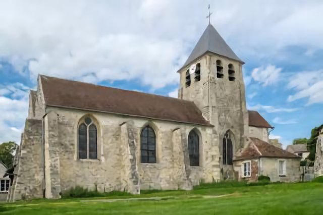 Eglise Saint-Pierre construite au XIIe et XIIIe siècle de Brégy