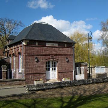 Mairie de Lierville, Oise, France
