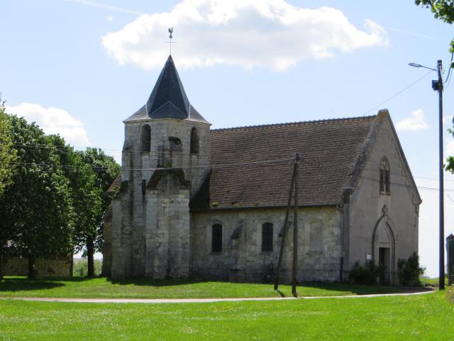 Vue générale de l'église