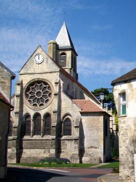 Vue du chevet.