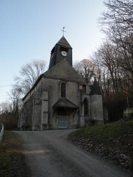 eglise de la commune de dieudonné, oise
