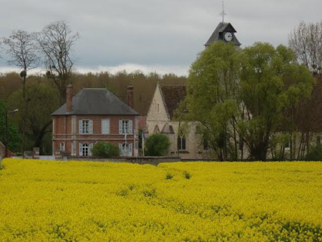 La mairie, l'église