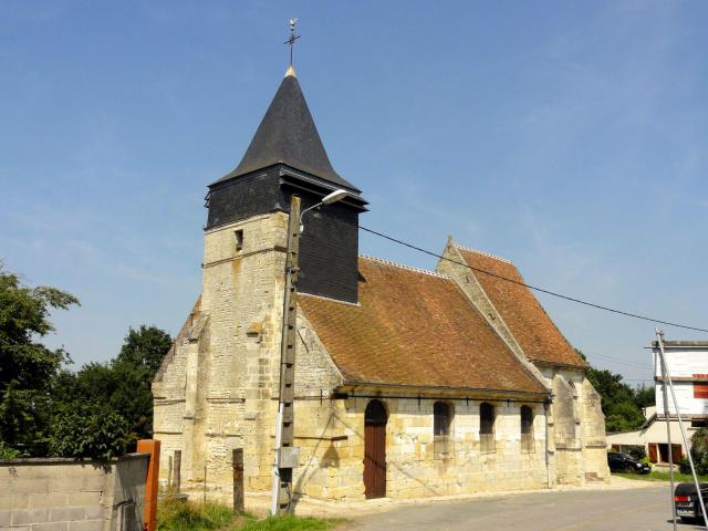 Vue depuis l'ouest.