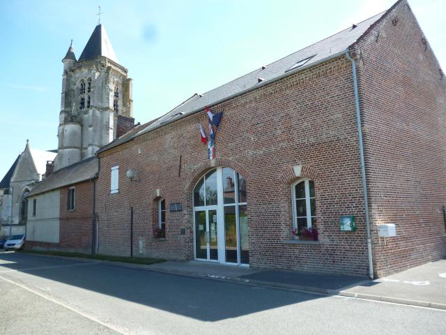 Mairie de la commune de Brunvillers-la-Motte (Oise).