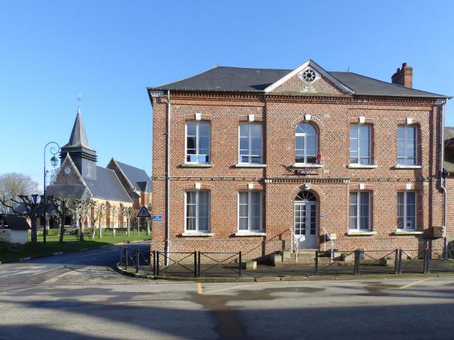 Mairie et église de Haute-Épine